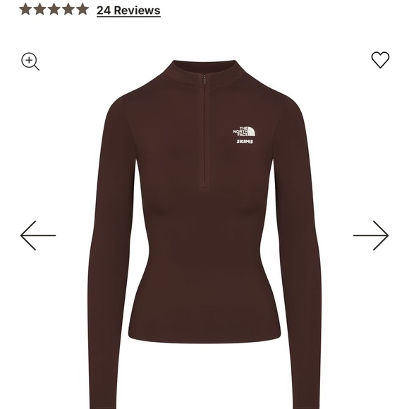SKIMS Tops - Sold our The North Face x SKIMs REFINA LONG SLEEVE TOP